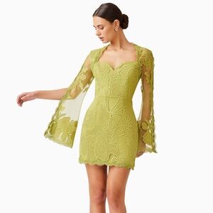 ELLIATT Florian Long Sleeve Mini Dress. Small. NWOT